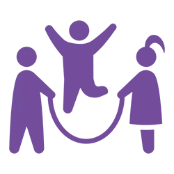 Purple Icon Children